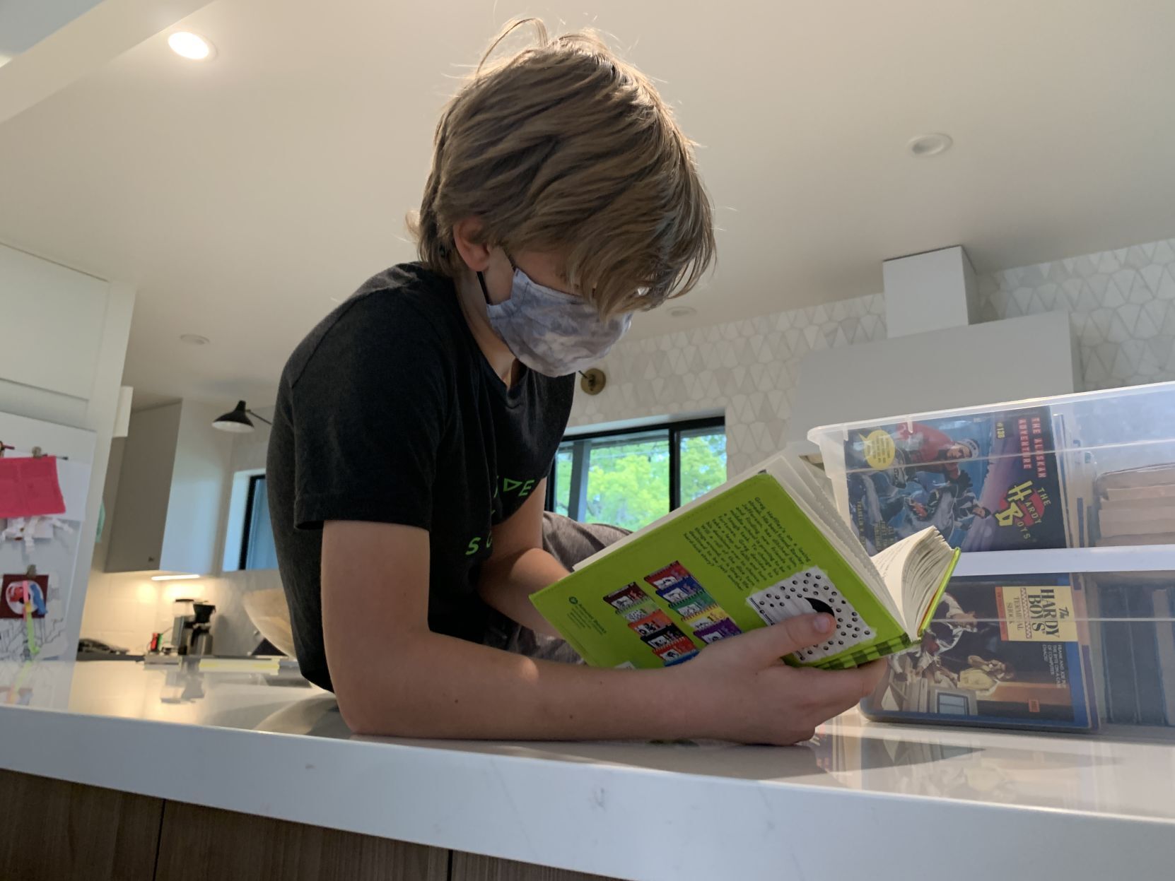 Knox Van Emst: a super Hardy Boys fan